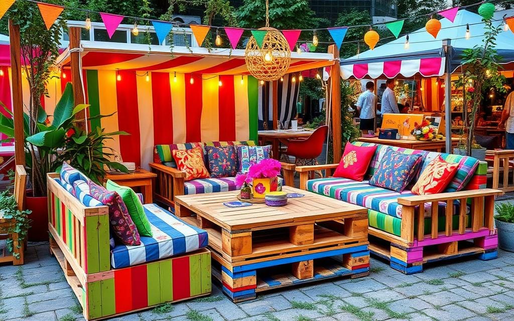 decoração criativa para o carnaval