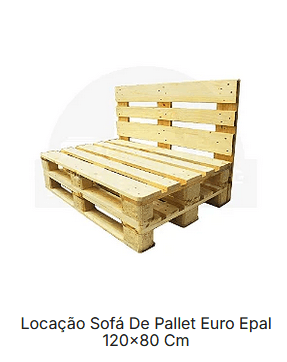 Sofa de Pallet Euro Epal