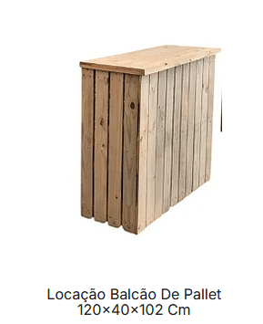Balcão de Pallet